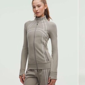 Lululemon Define Track Jacket *Luon
Warm Ash Grey / White